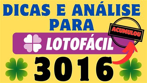 lotofácil 3016